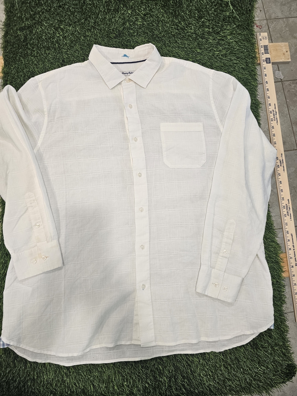 Tommy Bahama NWT Long Sleeve Linen Blend Shirt - XXL